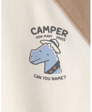 Sudadera De Cuello Redondo De Felpa Francesa De Dinosaurio Carter's