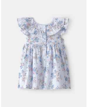 Vestido Con Volantes Floral Winnie The Pooh Disney© Oshkosh B'Gosh