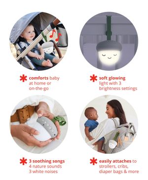 Soother Portátil Maíz Con Luz Skip Hop