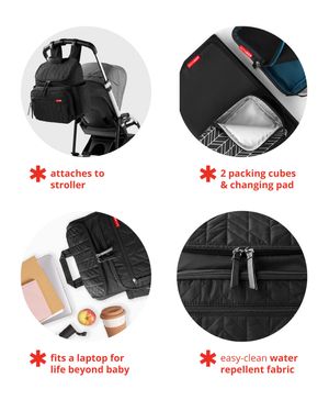 Pañalera Forma Salvia Skip Hop