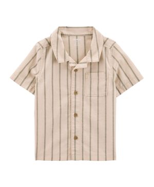 Camisa De Botones A Rayas Oshkosh B'Gosh