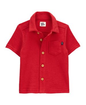 Camisa De Punto De Botones Oshkosh B'Gosh