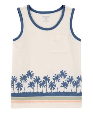 Camiseta Sin Mangas De Palmeras Oshkosh B'Gosh