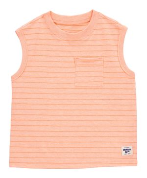 Camiseta Sin Mangas Texturizada A Rayas Oshkosh B'Gosh