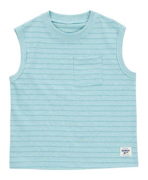 Camiseta Sin Mangas Texturizada A Rayas Oshkosh B'Gosh