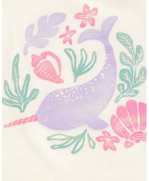 Camiseta Sin Mangas Vintage Con Narval Carter's