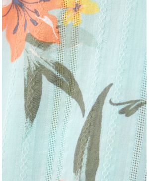 Conjunto De 2 Piezas De Manga Corta Floral Oshkosh B'Gosh