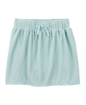 Falda Short Con Cordón Ajustable De Canalé Texturizado Oshkosh B'Gosh