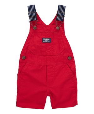 Overol Corto De Lona Ligera Oshkosh B'Gosh