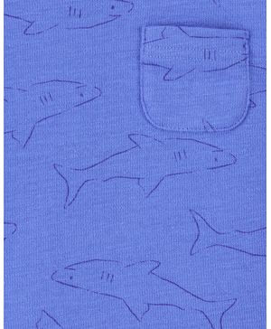 Playera Con Bolsillo De Tiburones Carter's