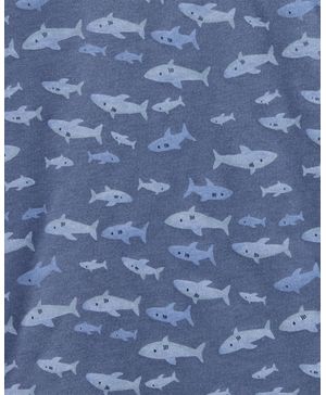 Playera De Cuello Tipo Henley Con Estampado De Peces Oshkosh B'Gosh
