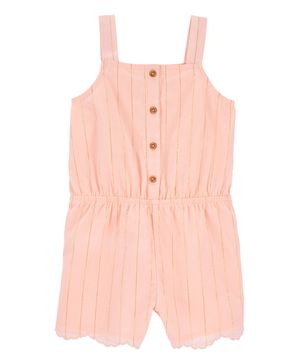 Romper Corrugado Con Botones Carter's