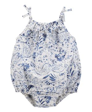 Romper De Burbuja Floral Oshkosh B'Gosh