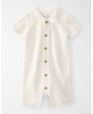 Romper Tejido De Algodón Orgánico Carter's Little Planet