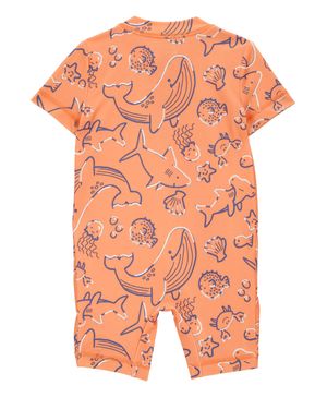 Traje De Baño De 1 Piezas De Ballena Carter's