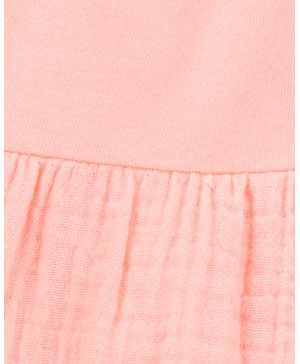 Vestido Con Botones De Gasa Texturizada Oshkosh B'Gosh