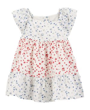 Vestido De Capas Floral Oshkosh B'Gosh