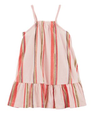 Vestido De Rayas De Estampado Geo Carter's