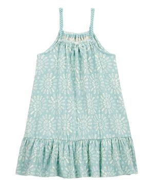 Vestido De Tirantes De Estampado Geo Carter's