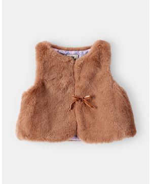 Chaleco Navideño En Marrón Oshkosh B'Gosh