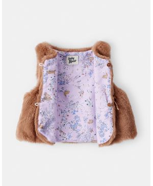 Chaleco Navideño En Marrón Oshkosh B'Gosh