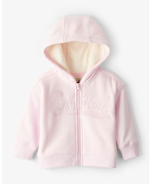 Chamarra Con Capucha Y Cierre En Rosa Oshkosh B'Gosh