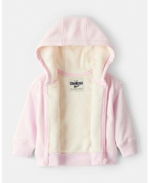 Chamarra Con Capucha Y Cierre En Rosa Oshkosh B'Gosh