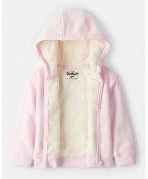 Chamarra Con Capucha Y Cierre En Rosa Oshkosh B'Gosh