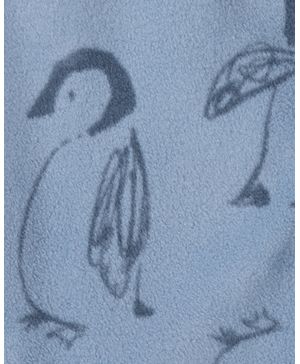 Chamarra De Microfleece Con Cierre Y Pingüino En Azul Oshkosh B'Gosh