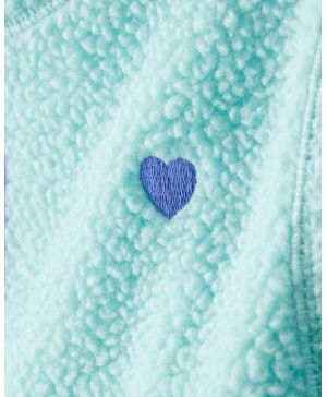 Chamarra De Microfleece De Manga Larga  Y Cierre Oshkosh B'Gosh