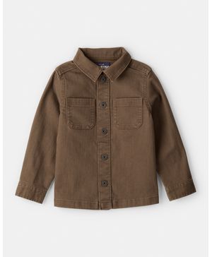 Chamarra Tipo Camisa De Pana De Manga Larga Oshkosh B'Gosh