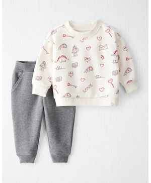 Conjunto De 2 Piezas De Algodón Orgánico "Little Loves" Carter's Little Planet