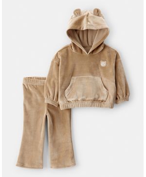 Conjunto De 2 Piezas De Sudadera Con Capucha Con Oso Carter's