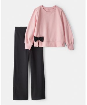 Conjunto De 2 Piezas De Sudadera Tipo Suéter Con Moños Carter's