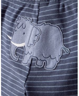 Conjunto De 3 Piezas De Pañalero De Elefantes Y Pantalón Carter's