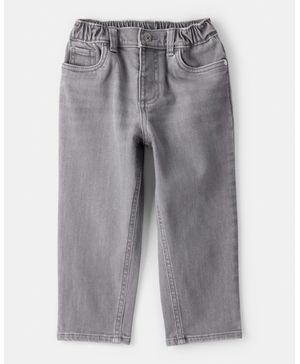 Jeans De Mezclilla Con Lavado De Efecto Degradado En Gris Oshkosh B'Gosh