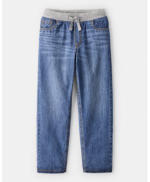 Jeans De Mezclilla Recto Pull-On Descolorido Oshkosh B'Gosh