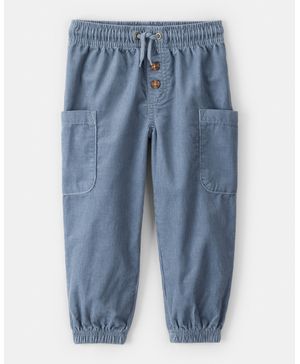 Joggers De Pana En Azul Oshkosh B'Gosh