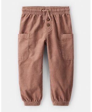 Joggers De Pana En Marrón Oshkosh B'Gosh