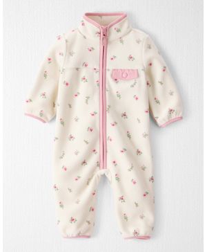 Jumpsuit  De Microfleece Reciclado De "Radiant Rose" Carter's Little Planet