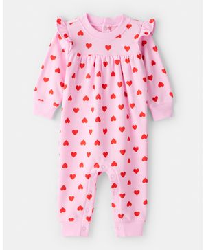 Jumpsuit Polar Daydream De Manga Larga De Corazoncitos Carter's