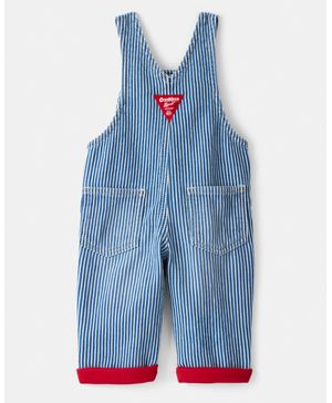 Overol De Mezclilla Hickory Sin Mangas Oshkosh B'Gosh