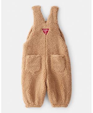 Overol De Sherpa En Marrón Oshkosh B'Gosh