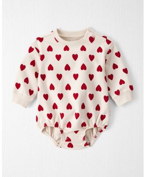 Pañalero De Burbuja De Algodón Orgánico De "Forever Hearts" Carter's Little Planet