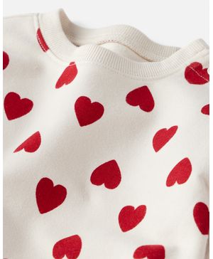 Pañalero De Burbuja De Algodón Orgánico De "Forever Hearts" Carter's Little Planet