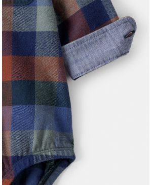 Pañalero De Manga Larga Con Botones Navideño Oshkosh B'Gosh