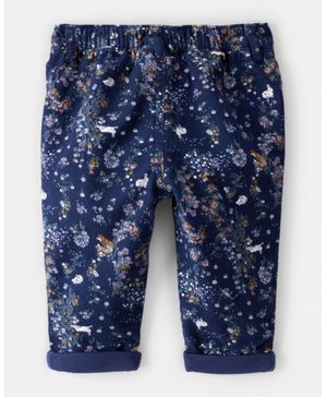 Pantalón De Franela Floral Navideño Oshkosh B'Gosh
