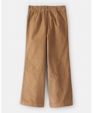 Pantalón De Pierna Ancha De Pana En Marrón Carter's