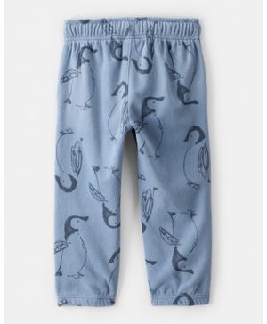 Pants De Tela Polar Con Pingüino En Azul Oshkosh B'Gosh