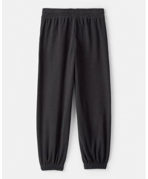 Pants De Tela Polar Daydream Con Cordón Ajustable En Negro Oshkosh B'Gosh